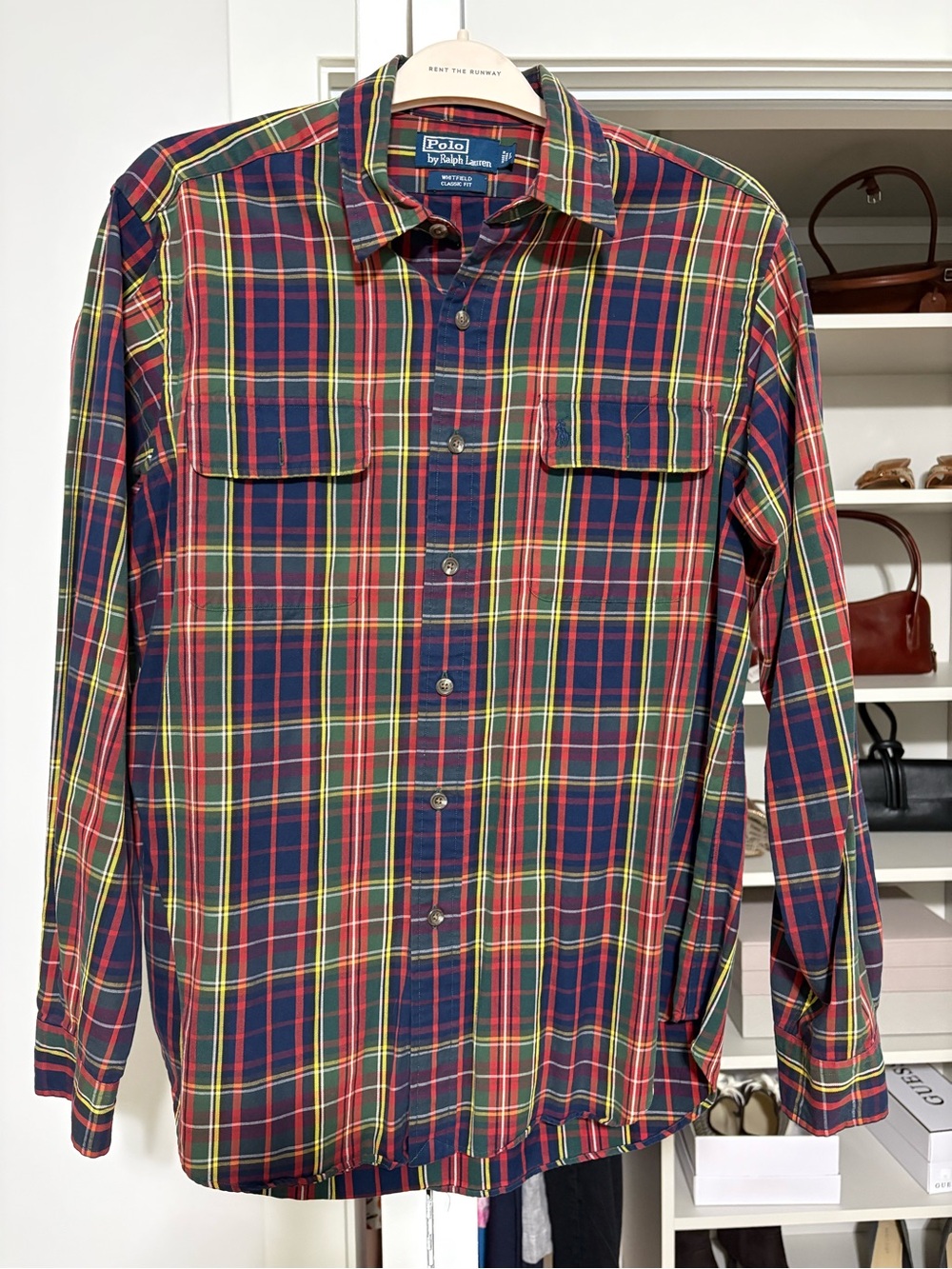 Polo by Ralph Lauren Men's Multicolor Tartan Button-Down Shirt